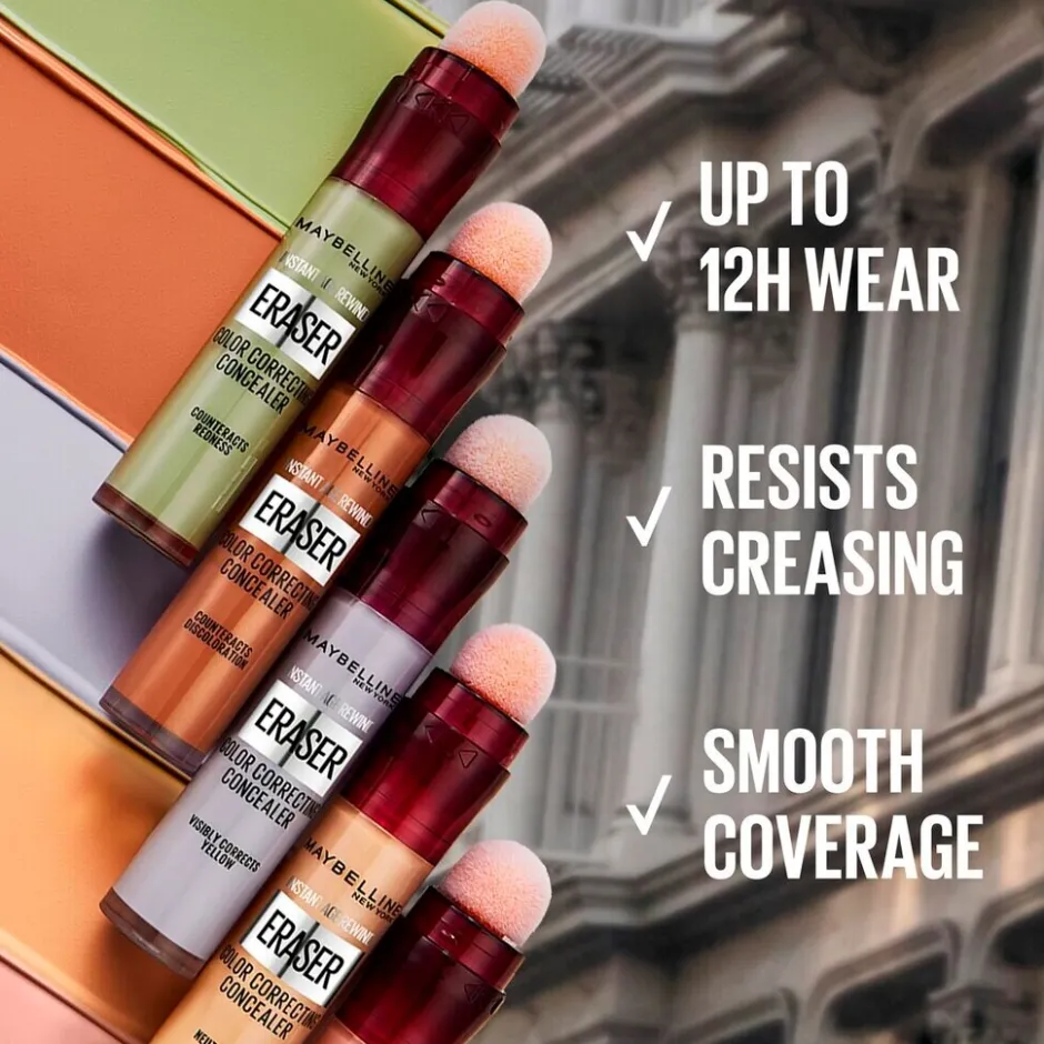 New York Instant Eraser 152 Purple Color Correcting Concealer|Maybelline Hot