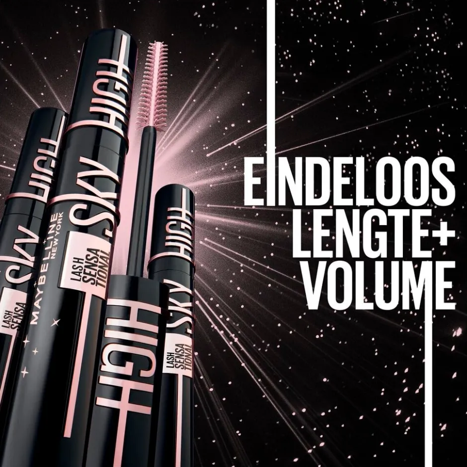 New York Lash Sensational Sky High Cosmic Black Mascara|Maybelline Discount