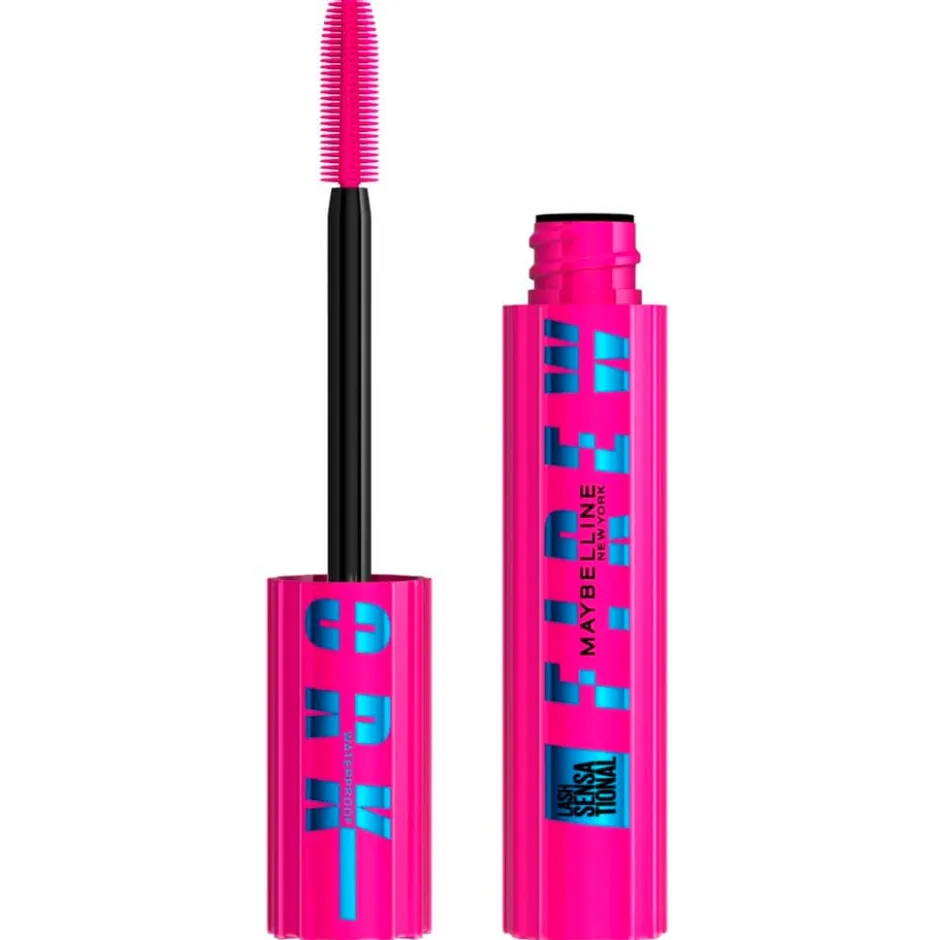 New York Lash Sensational Firework Black Waterproof Mascara|Maybelline Hot