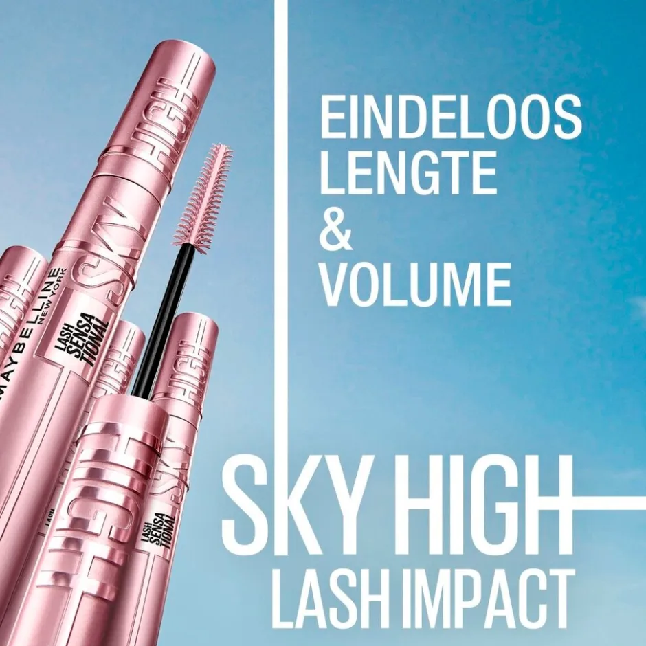 New York Lash Sensational Sky High Very Black Mascara|Maybelline Sale
