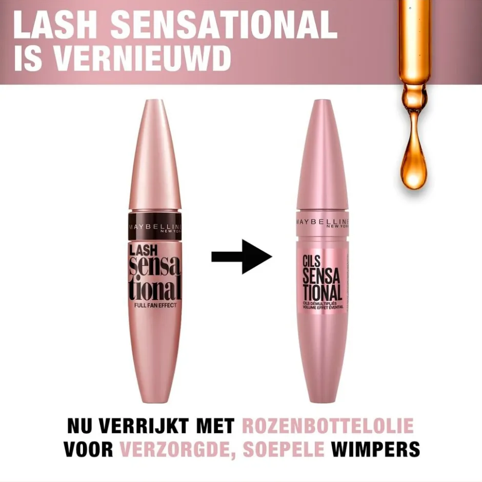 New York Lash Sensational Very Black Volume Mascara|Maybelline Best