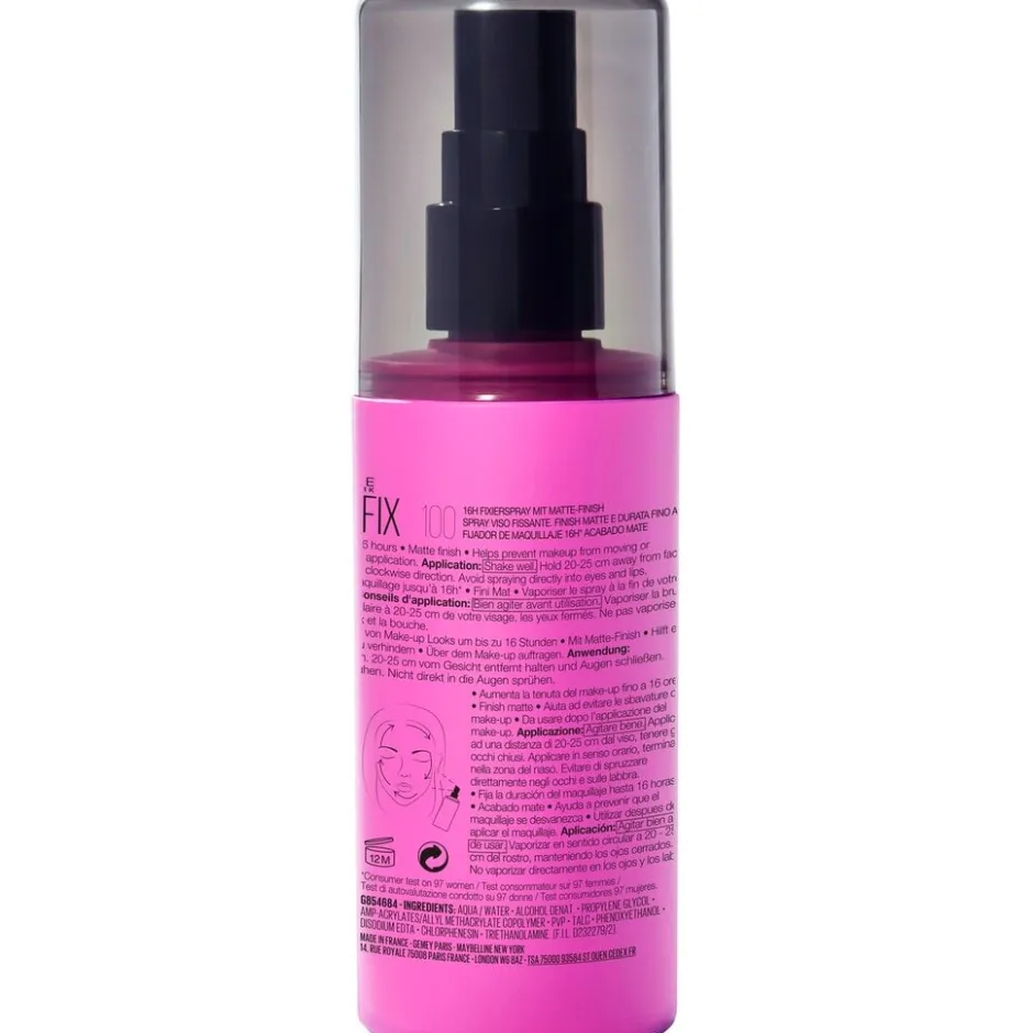 New York Lasting Fix Make-up Setting Spray|Maybelline Best