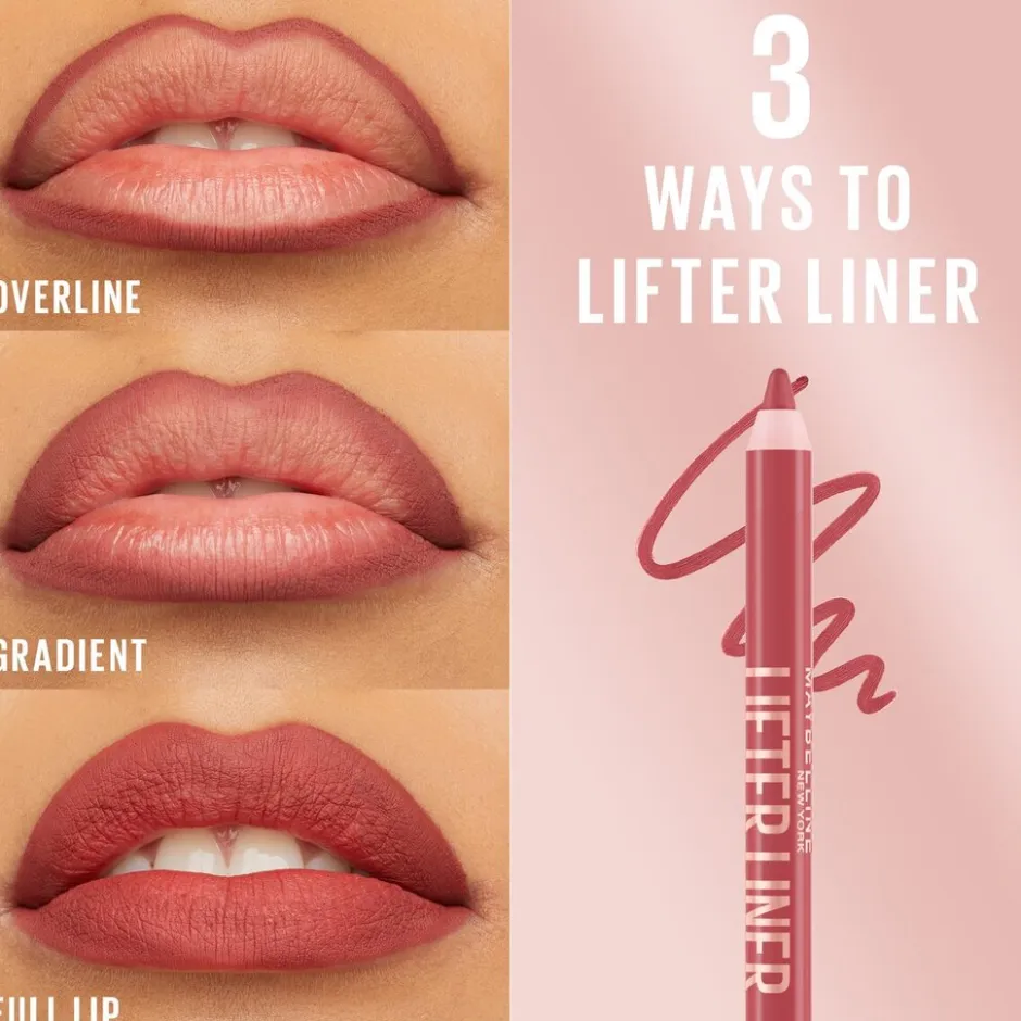 New York Lifter Liner 02 Let's Bounce Lippotlood|Maybelline Best