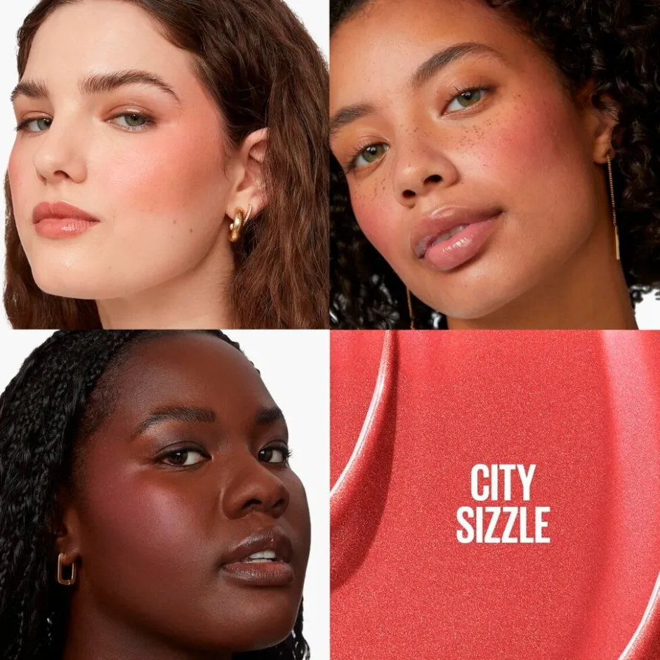 Maybelline New York Sunkissed 6 City Sizzle Liquid Glow Blush< Blush