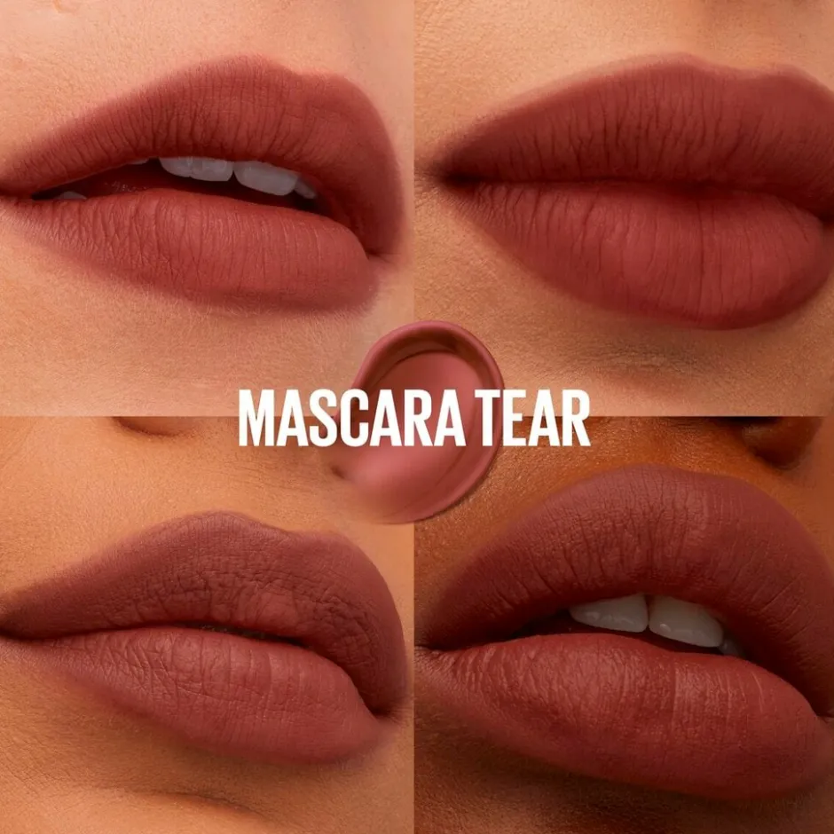 Maybelline New York SuperStay Teddy Tint 20 Mascara Tear Lippenstift< Lipmake-Up