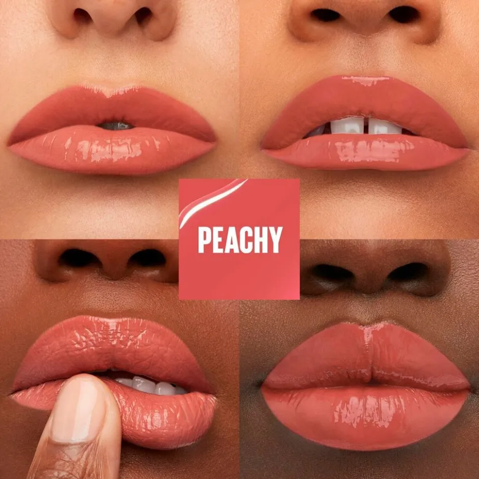 Maybelline New York SuperStay Vinyl Ink 15 Peachy Lipstick< Lipmake-Up