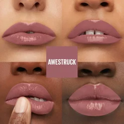 Maybelline New York Superstay Vinyl Ink 110 Awestruck Lipstick< Lipmake-Up