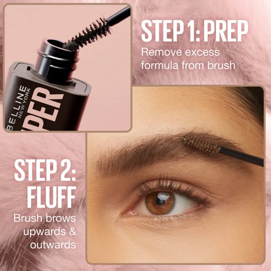 Maybelline New York Superfluff 260 Deep Brown Brow Mousse< Wenkbrauw Make-Up