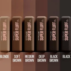 New York Superfluff 257 Medium Brown Brow Mousse|Maybelline Online