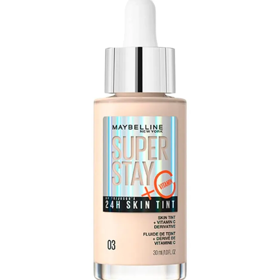 New York SuperStay 24H Skin Tint 3 Foundation|Maybelline Clearance