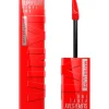 New York SuperStay Vinyl Ink 25 Red-Hot Lipstick|Maybelline Outlet