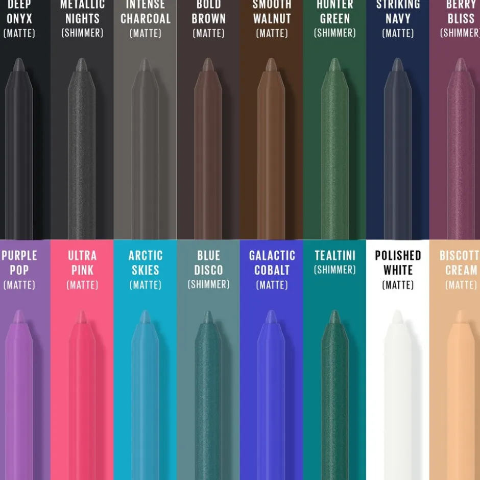 New York Tattoo Liner 900 Deep Onyx Automatic Gel Pencil|Maybelline