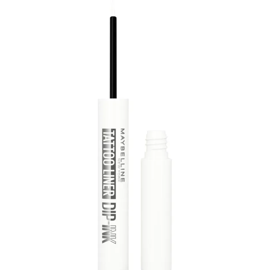 Maybelline New York Tattoo Liner 104 White Canvas Dip-Ink Liquid Eyeliner< Eyeliner