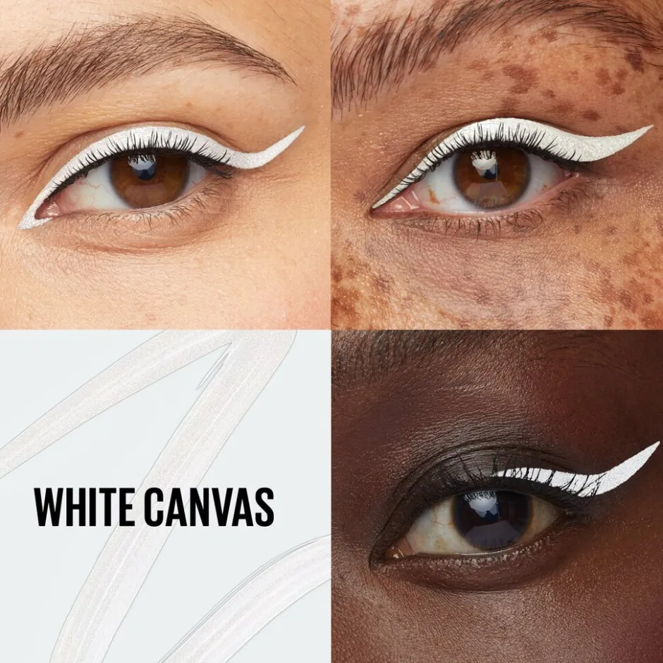 Maybelline New York Tattoo Liner 104 White Canvas Dip-Ink Liquid Eyeliner< Eyeliner