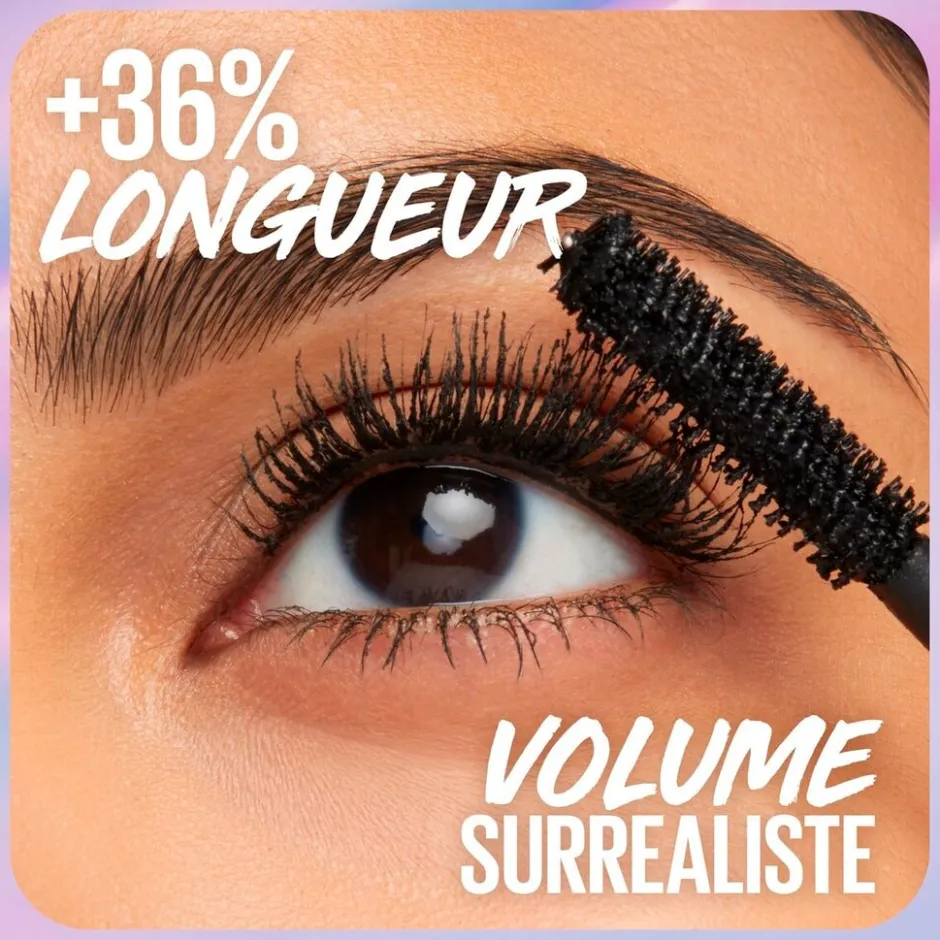 Maybelline New York The Falsies Surreal Blackest Black Waterproof Mascara< Mascara