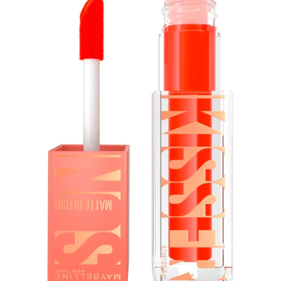 Maybelline Sunkisser 35 Spritzy Orange Hazy Matte Blush< Highlighter|Blush