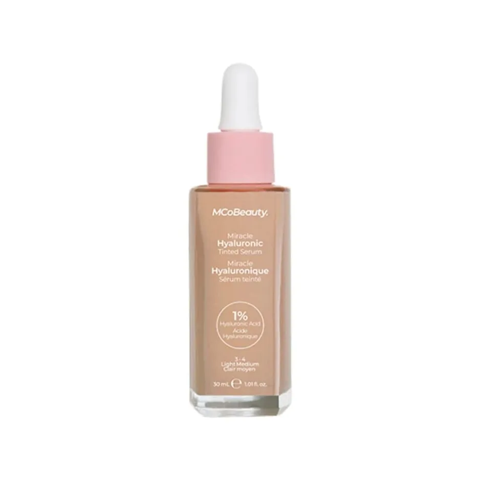 3-4 Light Medium Miracle Hyaluronic Tinted Serum|MCoBeauty Hot