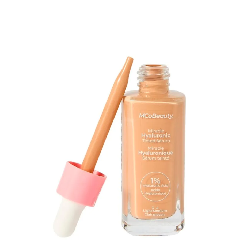 3-4 Light Medium Miracle Hyaluronic Tinted Serum|MCoBeauty Hot