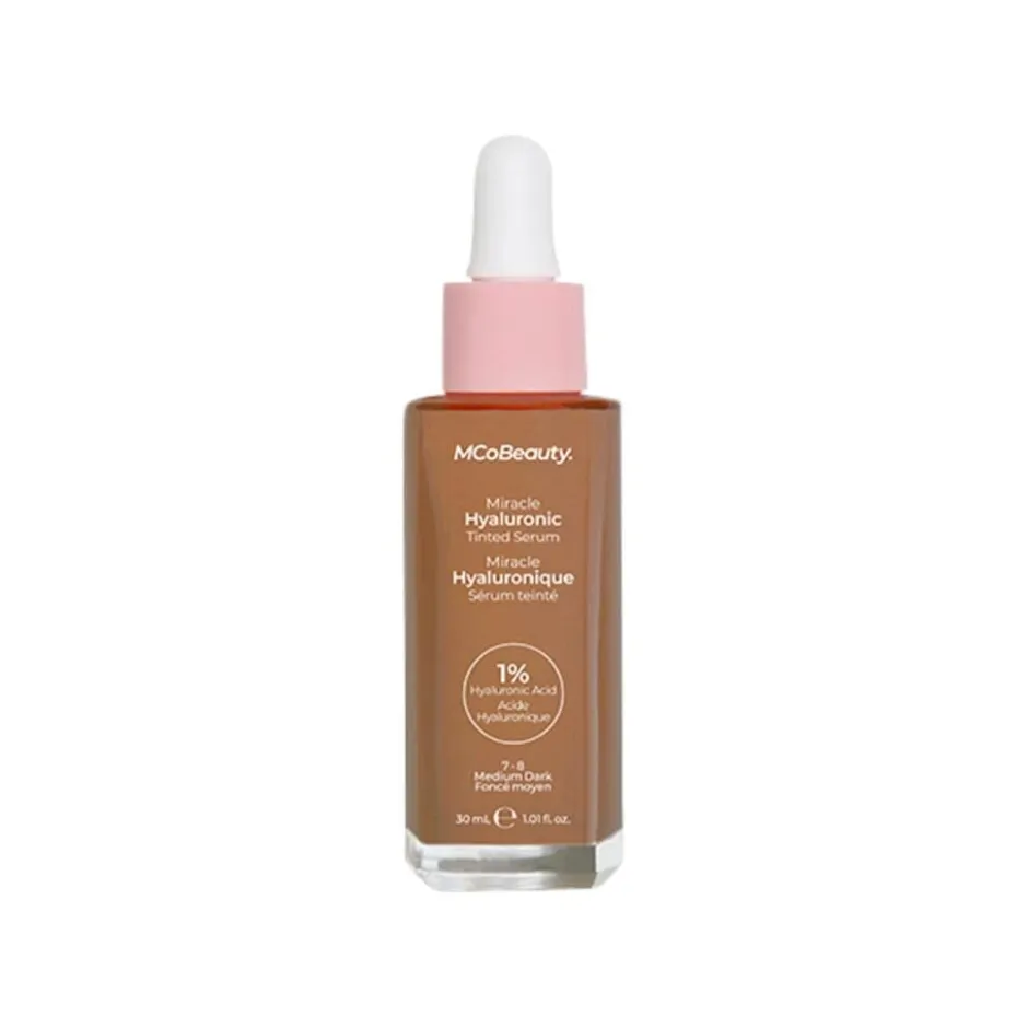 7-8 Medium Dark Miracle Hyaluronic Tinted Serum|MCoBeauty Sale