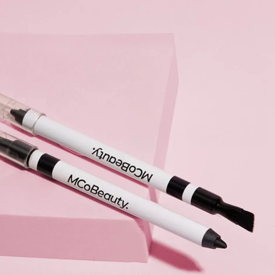 Black Dual-Ended Pro Eyeliner|MCoBeauty Outlet