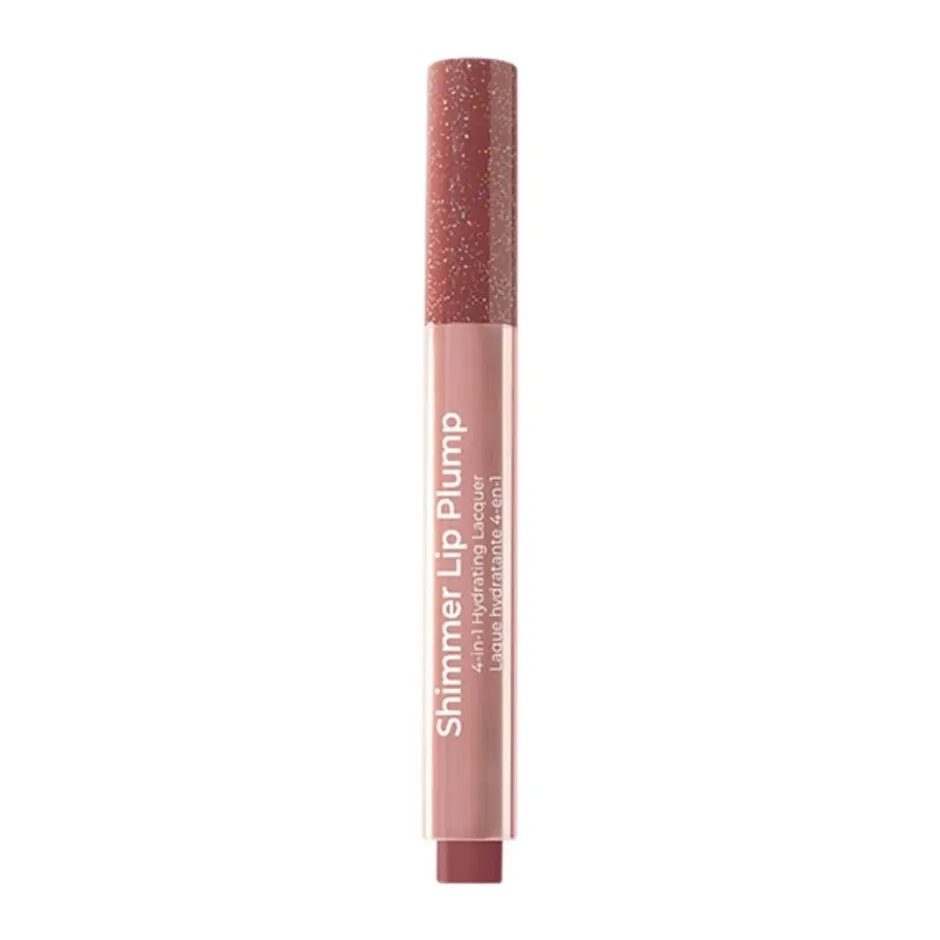 MCoBeauty Shimmer Lip Plump Chilli Dusty Rose 4-in-1 Hydrating Lacquer< Lipmake-Up