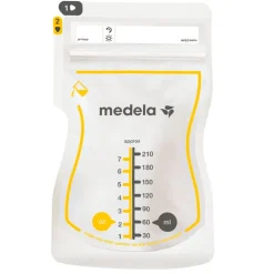 Moedermelkbewaarzakjes met Schenktuit|Medela Outlet