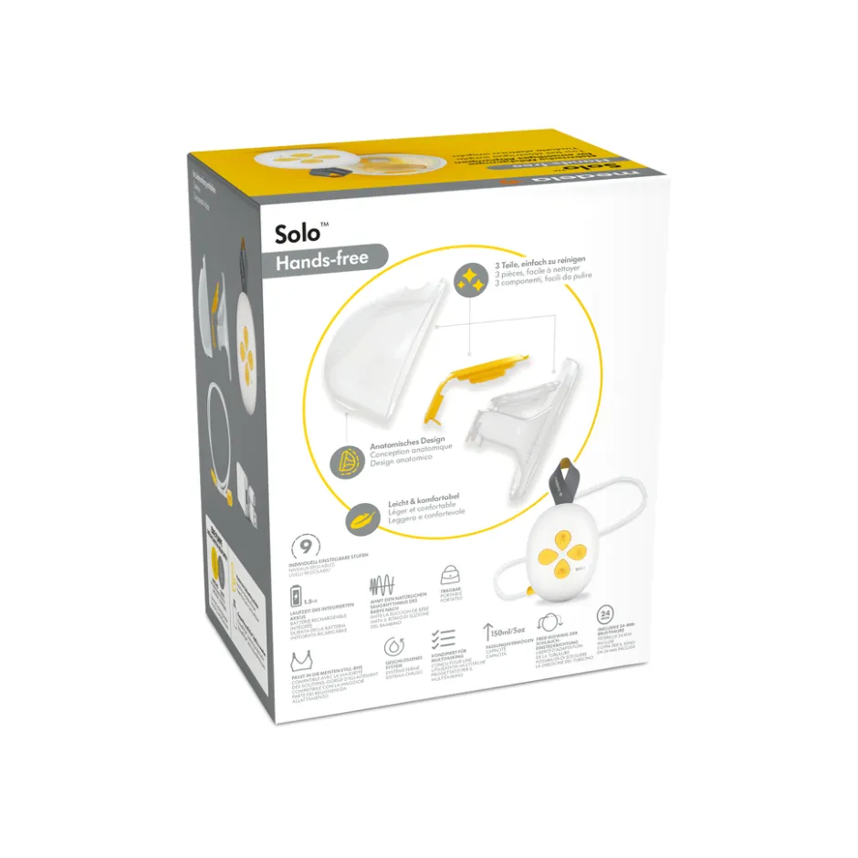Medela Solo Hands-free Borstkolf< Borstvoedingsaccessoires