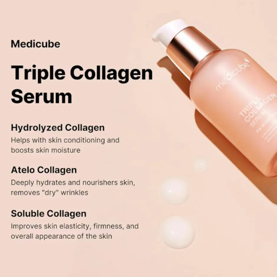 Medicube TRIPLE COLLAGEN SERUM 4.0 55ml< Korean Skincare