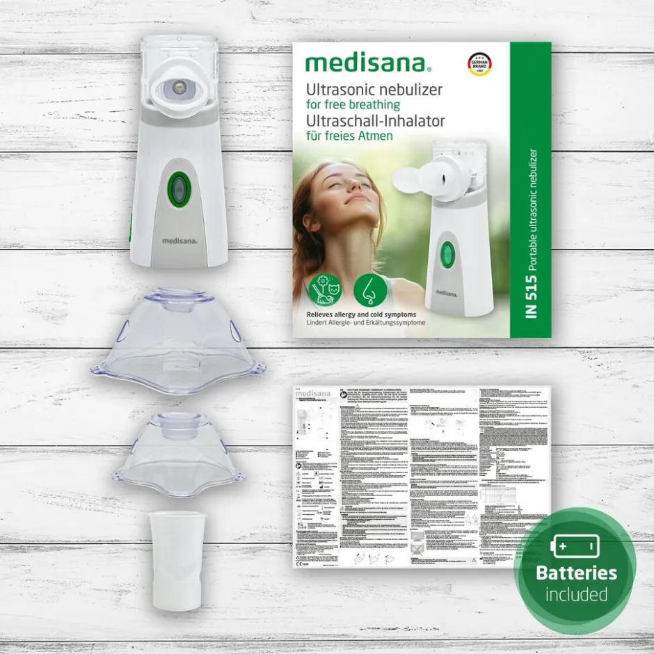 Medisana 54590 IN 515 Portable Ultrasonic Nebulizer< Inhalator