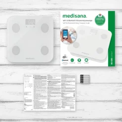 BS 600 Lichaamsanalyse weegschaal met WiFi en Bluetooth|Medisana Best