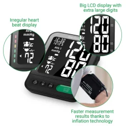 Medisana BU 582 Bovenarm bloeddrukmeter< Bloeddrukmeters