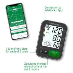 medisana BU 570 Connect Bovenarm bloeddrukmeter| Best