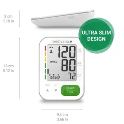 medisana BU 570 connect bovenarmbloeddrukmeter wit< Bloeddrukmeters