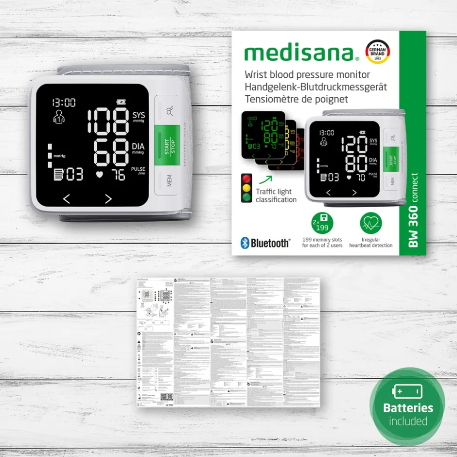 medisana BW 360 connect polsbloeddrukmeter| Best
