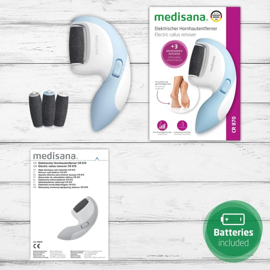 Medisana CR 870 Eeltverwijderaar< Eeltverwijderaars