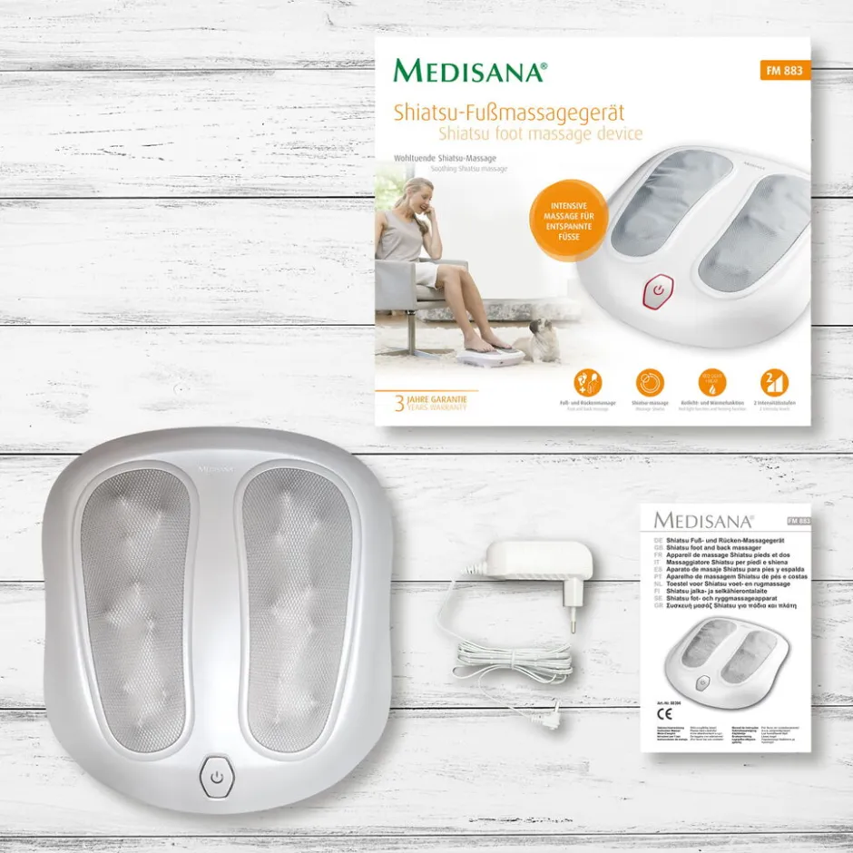 FM 883 Shiatsu voetmassage|Medisana