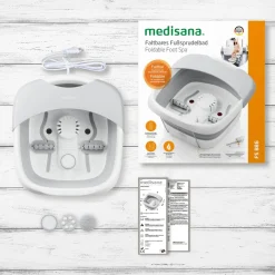Medisana FS 886 Opvouwbaar voetbubbelbad< Voetbad