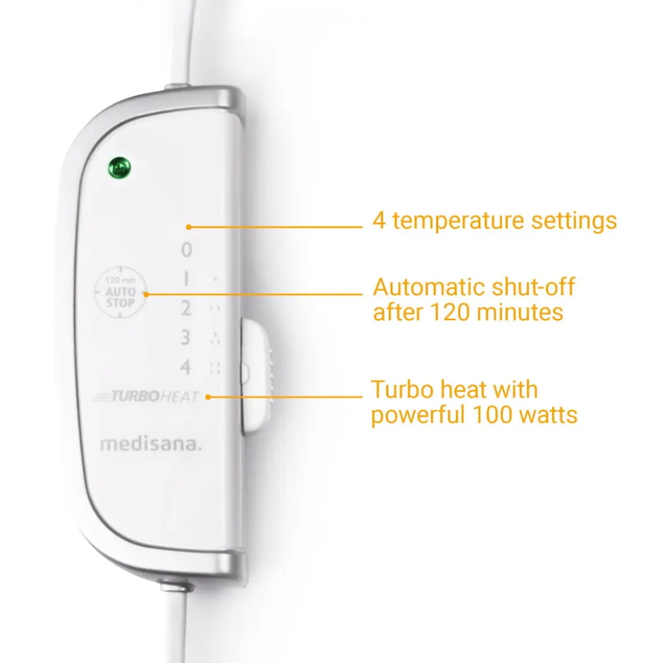 Medisana HU 672 Elektrische maxi fleece deken< Warmteproducten