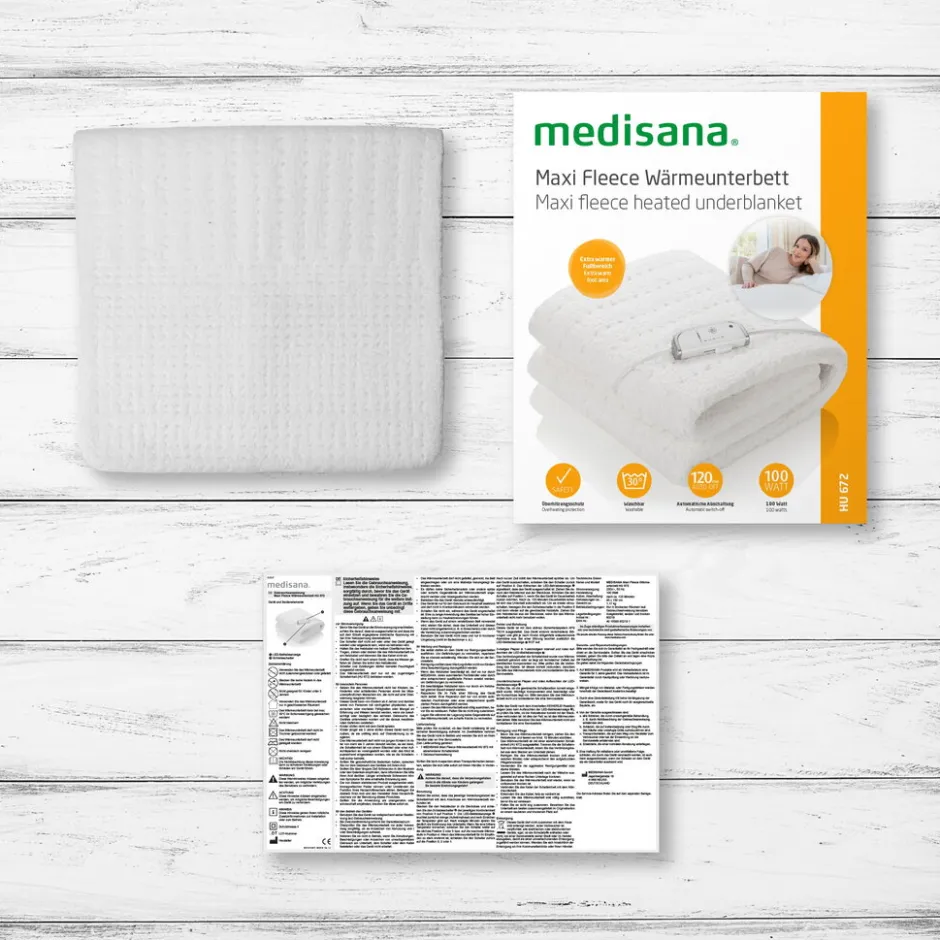 Medisana HU 672 Elektrische maxi fleece deken< Warmteproducten