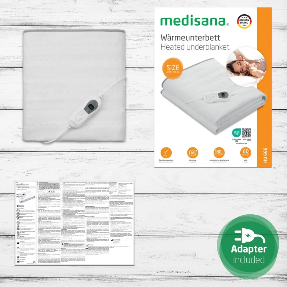 Medisana HU 666 Warmteonderdeken< Slapen
