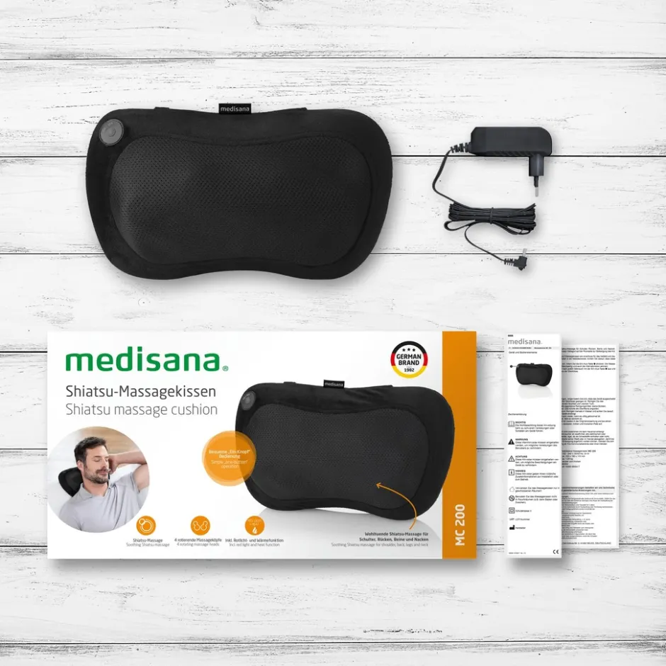 Medisana MC 200 Shiatsu massagekussen< Massageapparaten