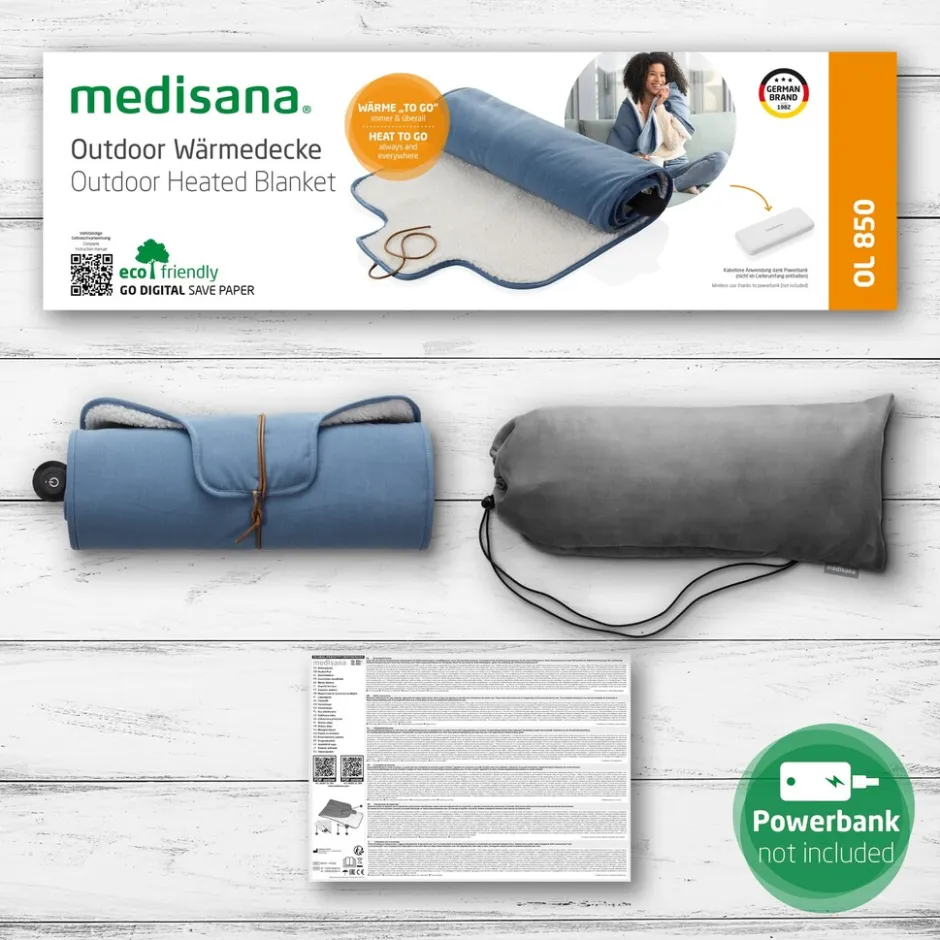 OL 850 Outdoor Warmtedeken|Medisana Hot