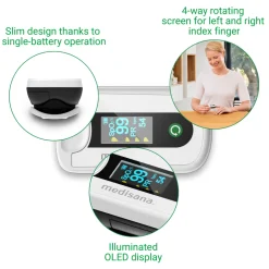 Medisana PM 180 saturatiemeter< Saturatiemeter