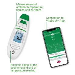 TM 750 Connect Multifunctionele infrarood thermometer|Medisana New