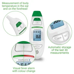 TM 750 Connect Multifunctionele infrarood thermometer|Medisana New