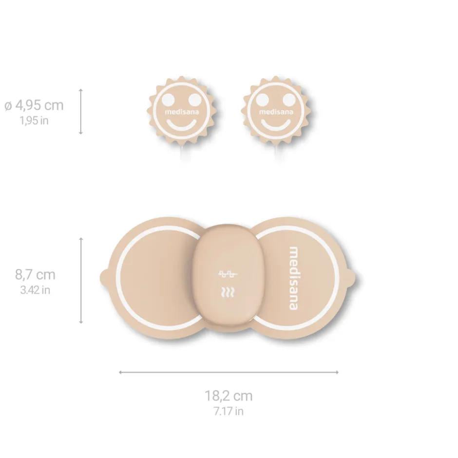 Medisana TT 250 Menstruatiepijn therapie, pijntherapie, endometriose< Licht- & Elektrodentherapie