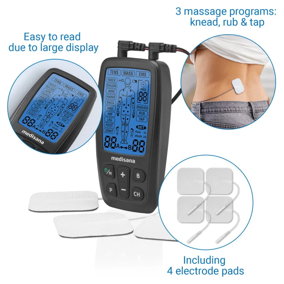 Medisana TT 205 3-in-1 Elektrotherapie< Licht- & Elektrodentherapie