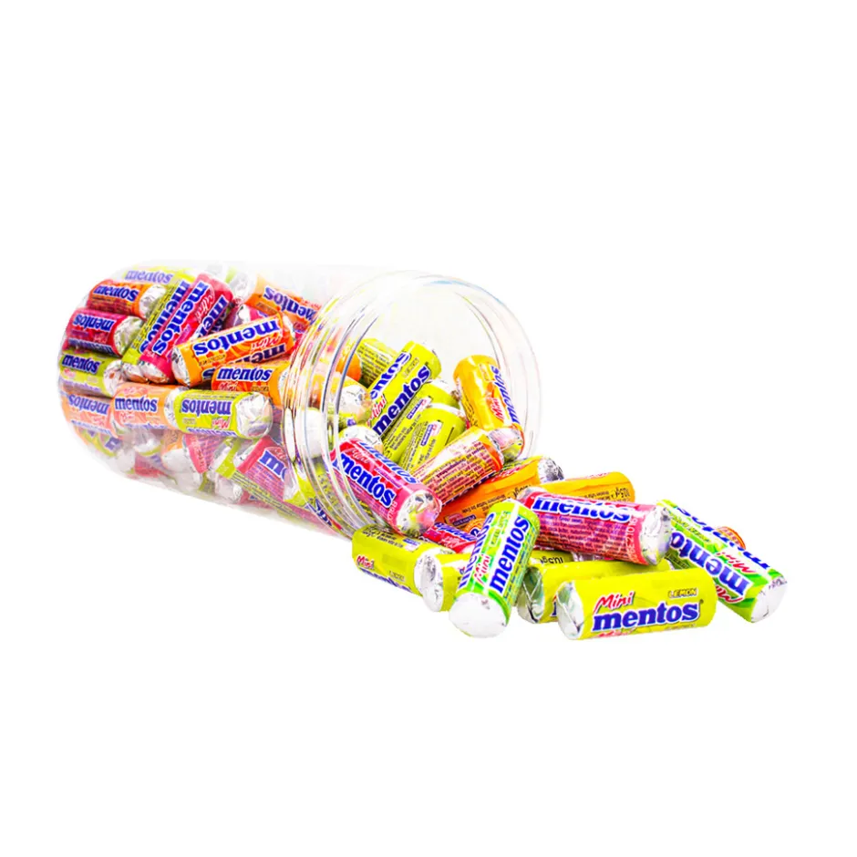 Mentos mini snoeprollen strooigoed mix< Trakteren