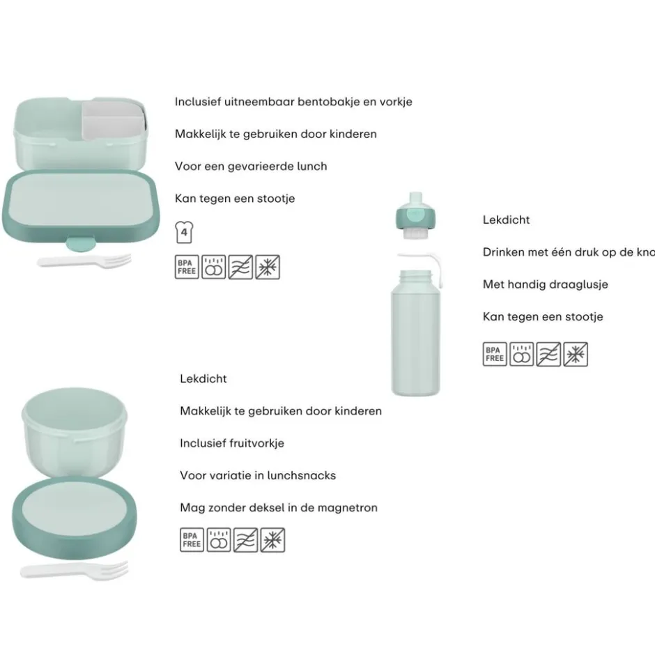 Mepal Campus Lunchbox set< Keuken