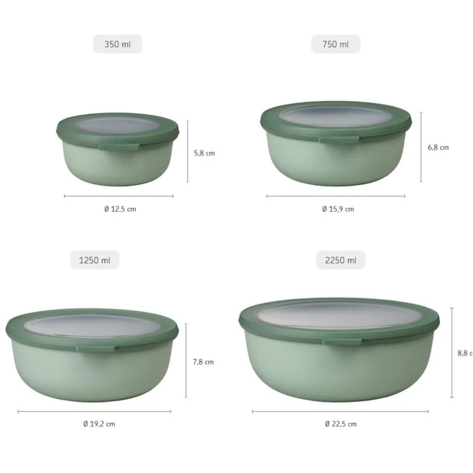 Cirqula Vershouddoos rond set|Mepal Online